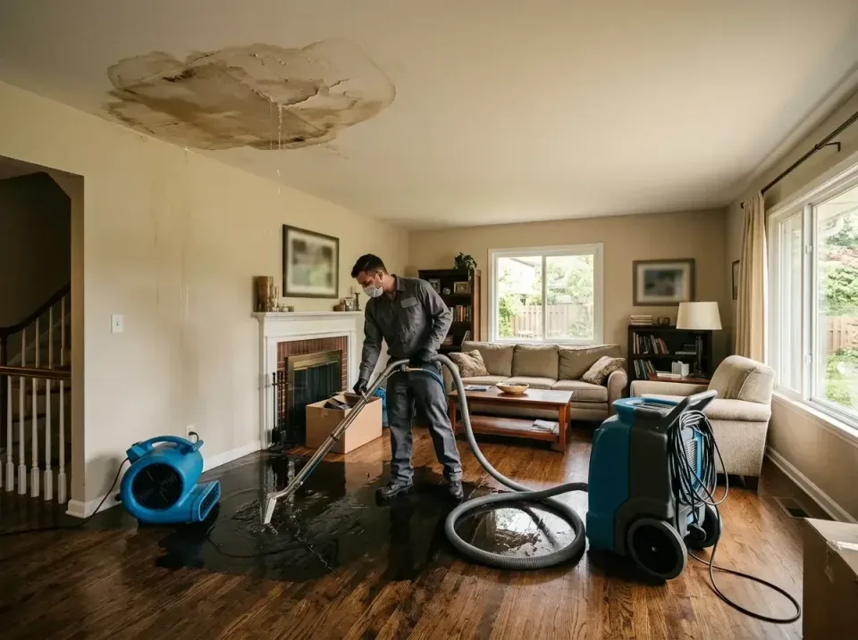 attic-pipe-burst-ceiling-drip-008 — frequently asked questions, Water Damage Restoration & Carpet Care in Hilliard, FL